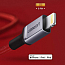 Кабель USB - Lightning для зарядки iPhone 1 м 2.4А MFi плетеный Ugreen US293 красный