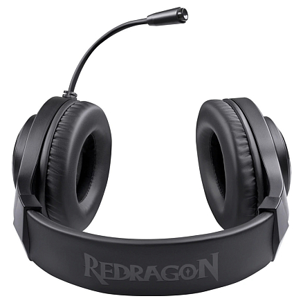 Наушники Redragon Hylas полноразмерные с микрофоном и RGB подсветкой игровые черные