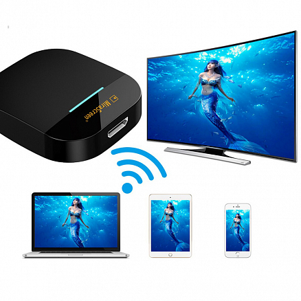 Адаптер (медиаплеер) для передачи изображения на TV MiraScreen G5 HDMI WiFi 2.4+5ГГц