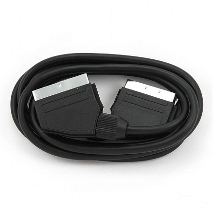 Кабель SCART - SCART длина 3 м с Cablexpert CCV-518 черный