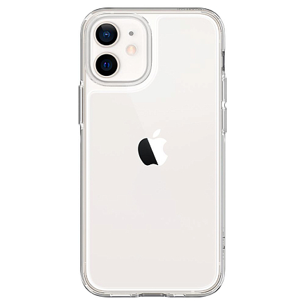 Чехол для iPhone 12 Mini гибридный Spigen Quartz Hybrid прозрачный
