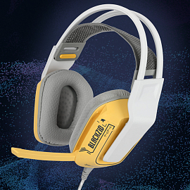 Наушники Blackzid H1 Rhino полноразмерные с микрофоном и RGB подсветкой игровые