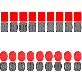 Набор монтажных оснований для камер GoPro, DJI Osmo Action, EKEN, SJCam, Insta360 Hurtel