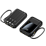 Внешний аккумулятор PowerBank DX467 10000мАч (USB, Type-C, MicroUSB, Lightning, QC, PD, 18Вт) черный