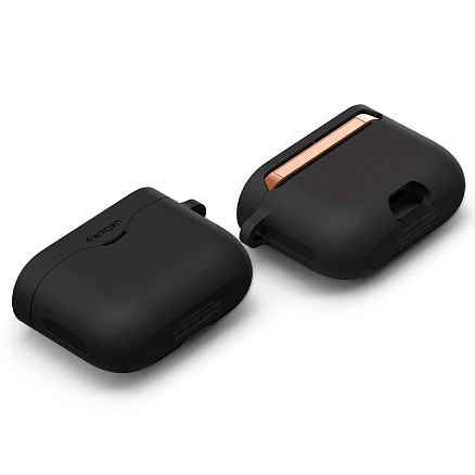 Чехол для наушников Sony WF-1000XM3 силиконовый Spigen SGP Silicone Fit черный