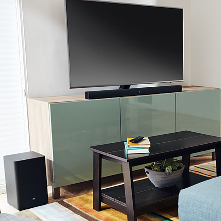 Акустическая система (саундбар) JBL Bar 2.1 Deep Bass черная