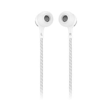 Наушники беспроводные Bluetooth JBL Live 200BT вакуумные с микрофоном и пультом белые