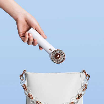 Вентилятор портативный ручной Baseus Flyer Turbine 4000 мАч белый