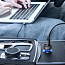 Зарядное устройство автомобильное с USB и Type-C входами 5A 65W Baseus Particular (быстрая зарядка QC 4+, QC 3.0, PD) серебристое