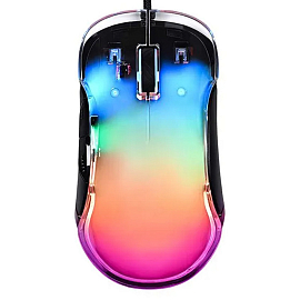 Мышь проводная оптическая TFN Saibot MX-4 с подсветкой 6 кнопок 12000 dpi игровая черная