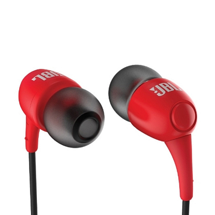 Наушники JBL T100 NP вакуумные красные