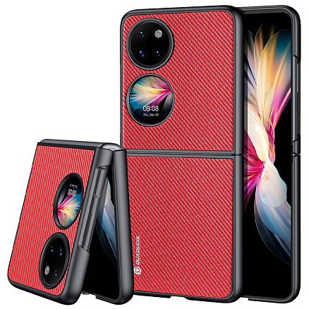 Чехол для Huawei P50 гибридный Dux Ducis Fino красный