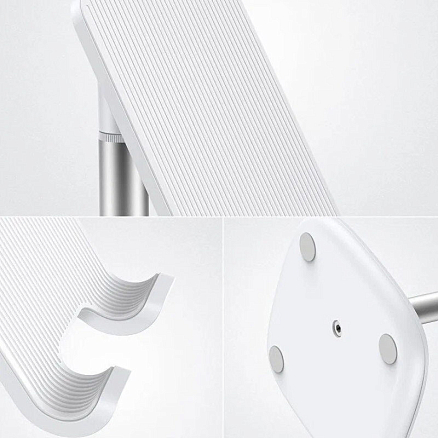 Подставка-держатель для телефона или планшета от 4,6 до 7,9 дюйма складная Ugreen LP287 белая