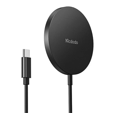 Беспроводная магнитная зарядка MagSafe для iPhone 15W McDodo CH-4360 черная