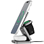 Беспроводная зарядка 3-в-1 MagSafe для iPhone, AppleWatch и AirPods 25W uBear Balance серая