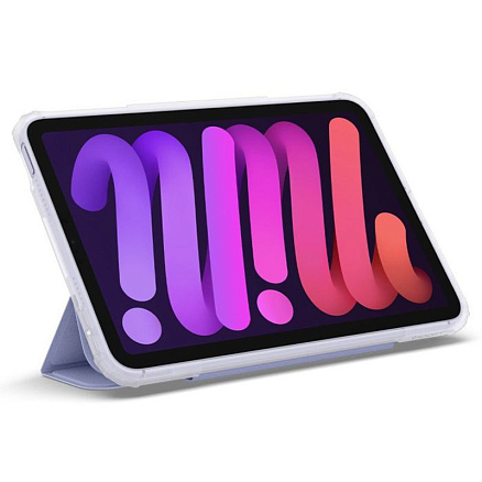 Чехол для iPad Mini 6 книжка Spigen Ultra Hybrid Pro фиолетовый