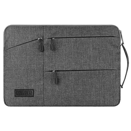 Сумка для ноутбука до 13,3 дюйма WiWU Pocket серая