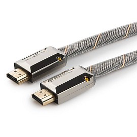Кабель HDMI - HDMI (папа - папа) длина 3 м версия 2.0 4K 60Hz плетеный Cablexpert черный