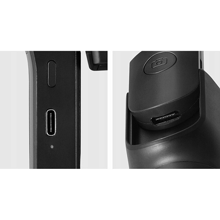 Монопод-стабилизатор Bluetooth 1-осевой с кнопкой и треногой Spigen S610W черный