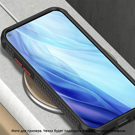 Чехол для Samsung Galaxy A51 гибридный Rzants Unicorn черный