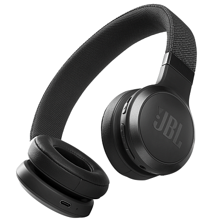 Наушники беспроводные Bluetooth JBL Live 460NC накладные с микрофоном и активным шумоподавлением черные