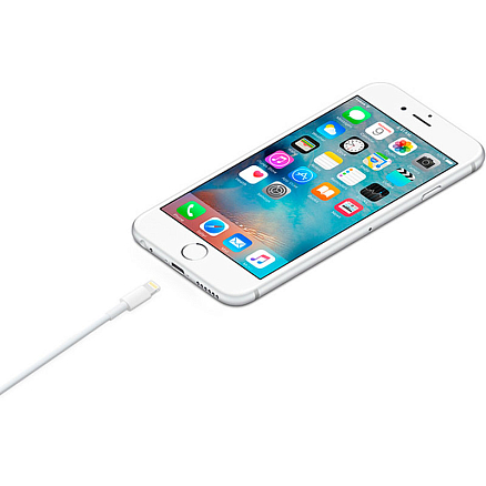 Кабель USB - Lightning для зарядки iPhone 2 м оригинальный Apple MD819ZM