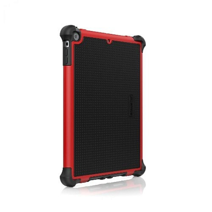 Чехол для iPad Air гибридный для экстремальной защиты Ballistic (США) Tough Jacket черно-красный с черной крышкой