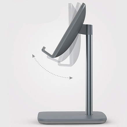Подставка для телефона или планшета до 10 дюймов SeenDa AS015 темно-серая