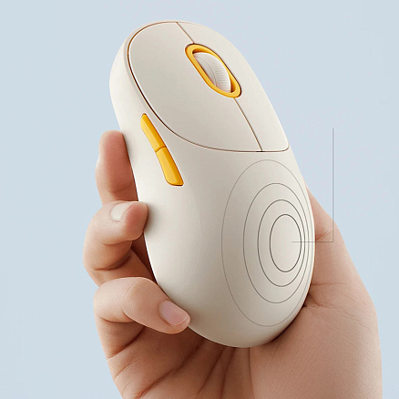 Мышь беспроводная оптическая Xiaomi Wireless Mouse 3 5 кнопок 1200 dpi белая