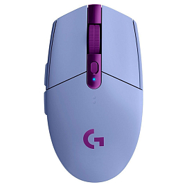 Мышь беспроводная оптическая Logitech G305 Lightspeed 6 кнопок 12000 dpi игровая сиреневая