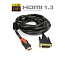 Кабель DVI-D - HDMI (папа - папа) длина 10 м версия 1.3 HDTV серия H6000