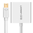 Переходник Mini DisplayPort - DVI-D (папа - мама) 15 см Ugreen 10402 серебристый
