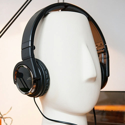 Наушники JVC HA-S400-B-E накладные складные черные