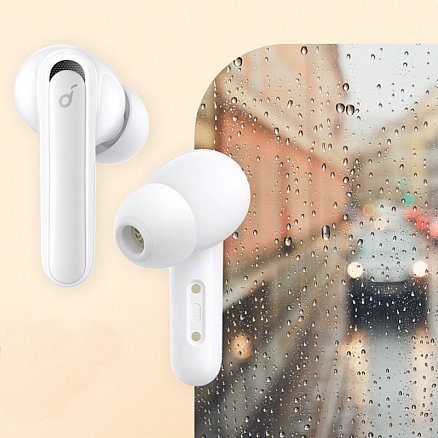 Наушники TWS беспроводные Anker SoundCore Life Note 3 NC вакуумные с микрофоном белые