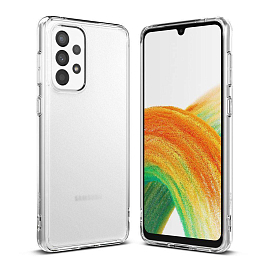 Чехол для Samsung Galaxy A33 5G гибридный Ringke Fusion прозрачный матовый