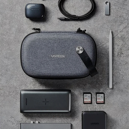 Сумка-органайзер для планшета и аксессуаров Ugreen LP152 серая