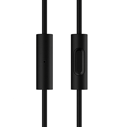 Наушники Xiaomi Basic вакуумные c микрофоном черные