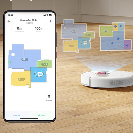 Робот-пылесос Dreame F9 Pro (международная версия, белый)