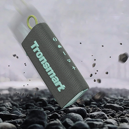 Портативная колонка Tronsmart Trip с защитой от воды серая
