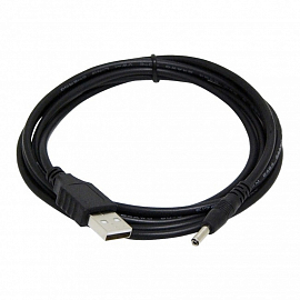 Кабель USB - DC jack 3,5 мм (как толстый разъем Nokia) для зарядки длина 1,8 м Gembird черный