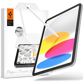 Пленка защитная для iPad 10.9 2022 на экран Spigen Paper Touch матовая