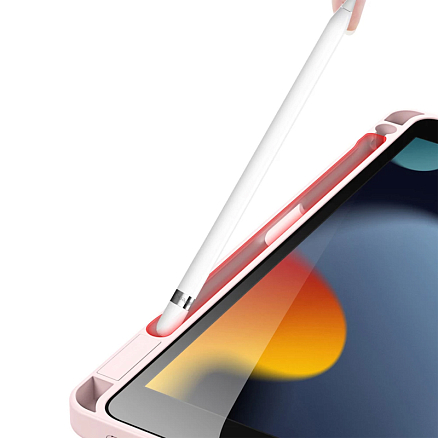 Чехол для iPad 10.9 2022 гибридный - книжка Dux Ducis Magi розовый