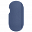 Чехол для наушников AirPods 3 силиконовый с карабином Spigen Silicone Fit темно-синий