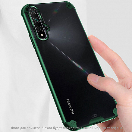 Чехол для Samsung Galaxy A01 гибридный Rzants Starshine зеленый