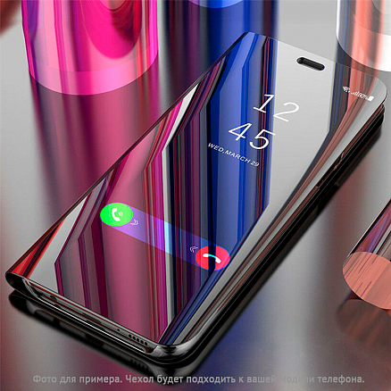 Чехол для Xiaomi Redmi 8 книжка Hurtel Clear View черный