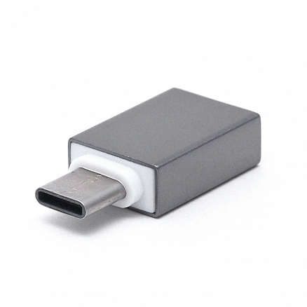 Переходник Type-C - USB 3.0 хост OTG компактный Forever
