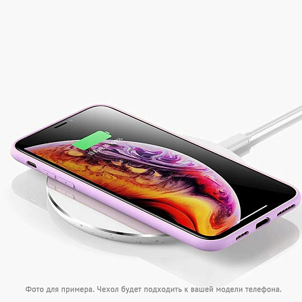 Чехол для iPhone 7, 8, SE 2020, SE 2022 силиконовый Tech-Protect Icon сиреневый