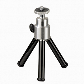 Мини-штатив для телефона, фотоаппарата или экшн-камеры Hama BallMini L4 4063 черный