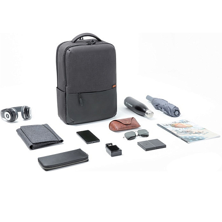 Рюкзак Xiaomi Commuter с отделением для ноутбука до 15,6 дюйма темно-серый