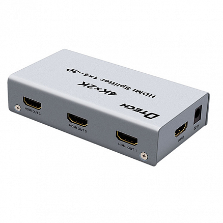 HDMI Splitter (разветвитель) на 4 порта 4Kx2K (1 HDMI вход на 4 HDMI выхода) Dtech DT-7144